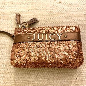 Juicy couture wristlet bag